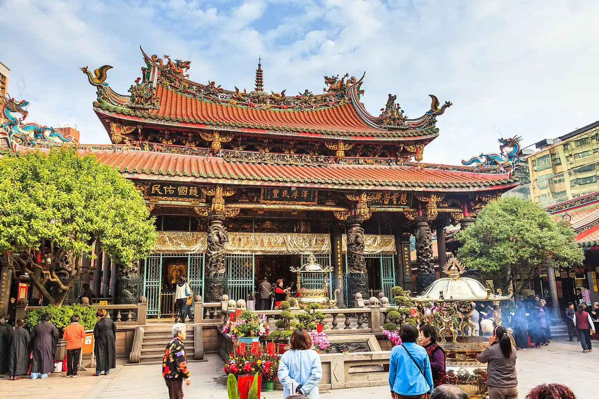 Bangka Lungshan Temple, Taipei